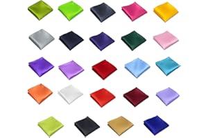 dancepandas Taschentücher Stoff Taschentuch Taschentücher Einstecktuch Einfarbig für Hochzeit, Party - 22 x 22 cm