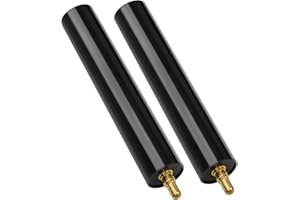 Naissgo Snooker Cue Extension Set of 2, Plastic Billiard Pool Cue Extension, Snooker Cue Extender Billiard Accessories