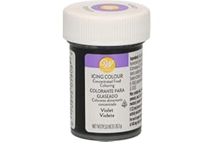 Wilton Colorante Alimenticio para Glaseado en Pasta, 28.3g, Color Violeta, 04-0-0034