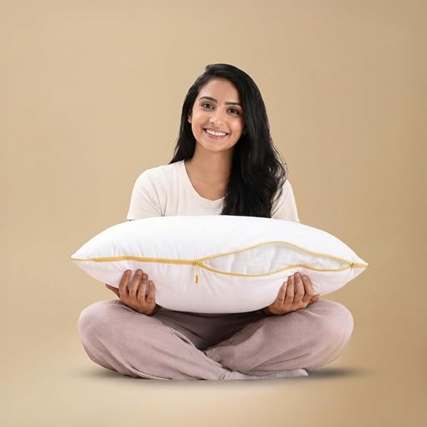 Nishikawa Living 2433-10463 Pillow, Hotel Taste, White, Height
