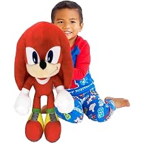 GIMSS Sonic The Hedgehog XXL Plush Toy - Sonic, Tails, Knuckles ...