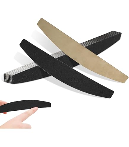 T4B LUSSONI Feilenboard Aus Chirurgischem Stahl – Bootsform Für Nagelfeilen, Professionelle Maniküre