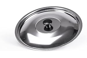 Alluflon Tapa de 20 cm, Stainless Steel