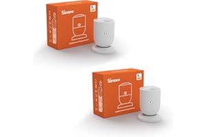 SONOFF SNZB-06P Détecteur de Mouvement ZigBee Détecteur de Mouvement sans Fil, Capteur de Présence Humaine, ZigBee Bridge Requis, Compatible avec Alexa/Google Home/Alice (2 Pack)