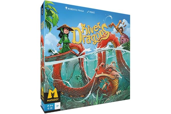 Matagot River Dragons - Jeu de Société - De 2 à 6 Joueurs - A Partir de 8 Ans - Version Française (2025)