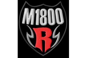 Masterpatch Suz Intruder M1800R Logo Patch für Suzuki Intruder Bikers M 1800R 1800 R Motorrad Motorrad Aufnäher Parche Bordado Brodé Patch écusson Toppa Ricamata