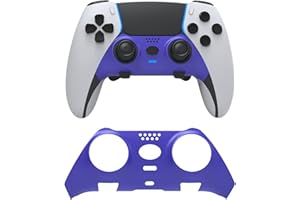 IFEEHE Dekorative Zierleiste für PS5 Edge Controller, benutzerdefinierte Platten, Violett