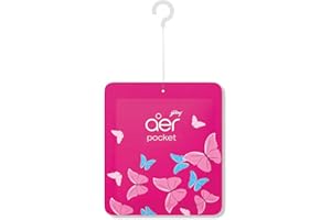 UK STOCK Godrej Aer Pocket Bathroom Fragrance (Petal Crush Pink)