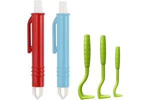 AUXHCYL Tire Tique Chien, 2 Pince à Tiques et 3 Tire Tic, Simple et sûr Pince a Tique pour Chat, Chien et Humains