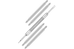 NAVZA® 4 x Watch Strap Pins - Heavy Duty Band Spring Bars - 1.5 mm Diameter Stainless Steel Double Flanged Replacement Accessories (18 mm /20 mm /22 mm)