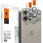 Spigen iPhone 17 Pro Max / 17 Pro / 16 Pro Max / 16 Pro / 15 Pro Max / 15 Pro / 14 Pro Max / 14 Pro ile Uyumlu Kamera Lens Ca