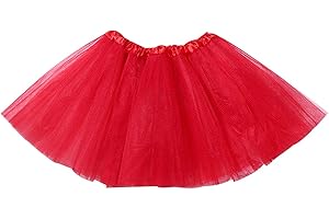 PENGNIAO Jupe Tutu Femme Enfant Jupe Tulle Fille Adulte Bouffante Courte Jupon Court Jupes Tulles Deguisement Tutu de Danse Ballet Princesse Classique Pettiskirt à Volants Petticoat sous Robe Mariage Soiree