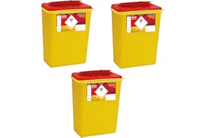 RATIOMED Kanülenabwurfbehälter 193530 11,0 Ltr. von carmesin.com Safe-Box