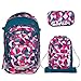 Produktbild Satch Match Pink Crush 3er Set Schulrucksack + Schlamperbox + Sportbeutel - Wächst mit bis 180cm Körpergröße!