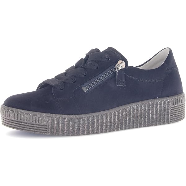 GABOR Lage Sneakers Dames 496 Maat: 36 Materiaal: Suède Kleur: Grijs