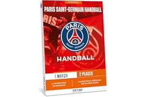 Tick'n Box - Coffret Cadeau - Divertissement - Paris Saint-Germain Handball - 2 Places pour Un Match Au Choix du Paris Saint-Germain Handball