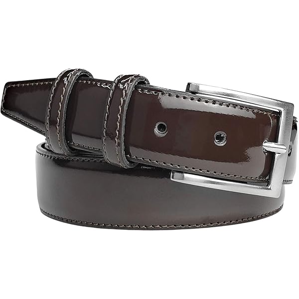 CINTURA UOMO IN VERNICE BLU - Principe Di Milano Shop - Foto 7