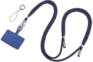 Biniveil Cordón para teléfono Celular, Soporte para teléfono con cordón - Soporte para teléfono Cruzado con cordón para teléfono móvil,Soporte para teléfono Cruzado, Correa para teléfono Celular