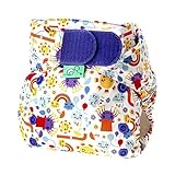 Tots Bots 8-35 lb Easy Fit Hook and Loop Nappy Incy Print