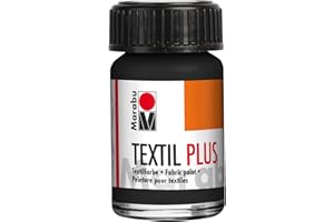 Marabu Peinture Textile Textile 15 ML - 073 Noir