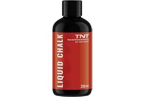 ‎TNT TRUE NUTRITION TECHNOLOGY TNT Liquid Chalk (250ml) • Flüssigkreide für perfekten Grip bei Kraftsport, Crossfit, Klettern, Turnen • Schnelltrocknend, kein Staub, extrem ergiebig • Flüssiges Magnesia