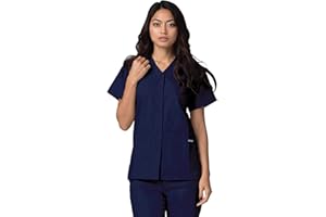 ADAR UNIFORMS Adar Universal Divise Sanitarie Donna - Chiusura a Scatto Frontale