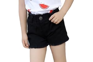 GladiolusA Mädchen Jean Denim Short Elastische Taille Cowboy Kurze Hose Shorts