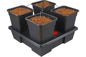 ATAMI Wilma 4 Pot Big 18L Pots Dripper System Hydroponics