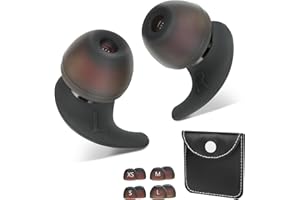 CUTYERBEE Ear Plugs for Sleeping Noise Cancelling - 32dB High NRR Ear Plugs for Noise Reduction - 8 Ear Tips in XS/S/M/L - Reusable Hearing Protection for Swimming, Travel and All Loud Events