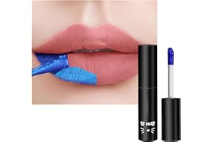 NEXOLLA Lip Tattoo Lipstick Peel Off, Rouge a Levre Peel Off, Tache à lèvres, Tatouage Brillant à Lèvres Coloré, Brillant à lèvres Waterproof Peel Off Tattoo Magic Color Tint Long Lasting Lip Gloss-06