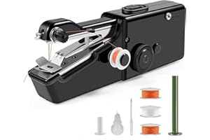 NEAT-O Handheld Sewing Machine, Handheld Cordless Portable Sewing Machine, Suitable for Beginners and Professionals to Use at Home, Dormitory or while raveling
