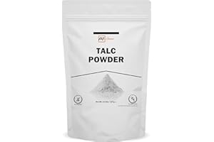 mGanna 100% Natural Talc Powder for Facial Make-up and Cosmetic formulations 0.5 LBS / 227 GMS