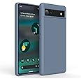 Tobfit TPU Back Cover Case for Google Pixel 6a, Soft Protective Shockproof Phone Cover for Women Men, Durable Anti-Scratch Shockproof Phone Case ONLY for Google Pixel 6a (Lavender Grey)