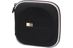 CASE LOGIC Eva-24 Eva Cartera para CD/DVD Negro 24 Capacidad