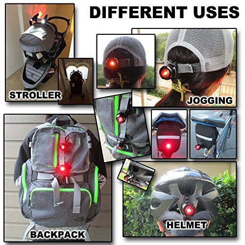 LED Fahrradbeleuchtung, Degbit® Fahrradlampe Fahrradlicht Set inkl. Frontlichter und Rücklicht, Halterung, Zoombarer Effekt, 900 Lumen,3 Licht-Modi für Berg-Radfahren, Camping und täglichen Gebrauch - 7