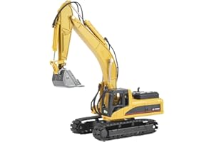 VGEBY1 Pelle Jouet, Jouet De Pelle sur Chenilles, Huina 1710 Ingénierie Pelle Modèle Jouet 1:50 Alliage Collection Modèle Véhicules Véhicules Ingénierie Construction Véhicule Voiture