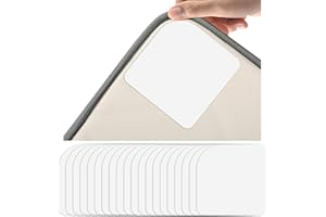 DUTIFUL 20 Stück Teppich Antirutschunterlage Antirutschmatte für Teppich Wiederverwendbare Teppichstopper Waschbare Teppich Antirutsch Pads Anti Rutsch Teppichunterlage für Holz Fliesen Marmor Böden