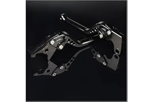 BARDZO Leve Freno Frizione 2022 2023 Per Royal Per Enfield Hunter 350 Moto Regolabile Freno Frizione Maniglia Accessori Leve Frizione (Color : Black 177mm)