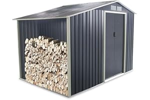 Gardiun Ontario Abri de jardin en métal 5,31 m² Extérieur