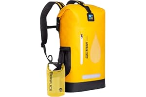 IDRYBAG Mochila Impermeable Hombre, Escalada, Camping, Navegación, Outdoor, Resistente