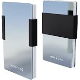 Metal Kartlık & C&uuml;zdan - KLASİK PLUS -NFC & RFID Korumalı - Paslanmaz &Ccedil;elik - Siyah | Kişiselleştirilme Olmayan Versiyon | Mo