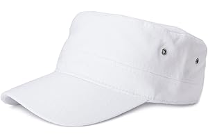 styleBREAKER Cappello Militare Unisex in Cotone Canvas, Berretto con Visiera Curva Regolabile per Uomo e Donna, Stile Pratico e Versatile per Ogni Occasione