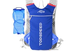 HINATAA Zaino Leggero per l'idratazione, 5L 250g, Gilet Corsa Trail Running, Zaino per Maratona, Ciclismo, Trekking, Arrampicata, Zaino Corsa Running per Donna Uomo