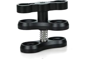 SEA FROGS Sea Frösche 2,5 cm Halterung Ball für Cold Shoe Stecker für Video/Blitz/Stroboskoplicht