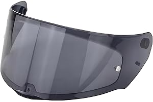 Guajiro - Visiera compatibile con LS2 | FF320| FF328 | FF353 | FF800| Schermo in policarbonato predisposto per Pinlock (Nero)