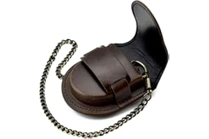 Etui avec chaîne Roy Coopers Kross Brun pour Montre Gousset