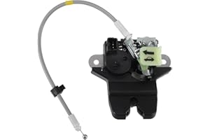 A ABSOPRO Cerradura De Puerta Trasera Del Portón Trasero, Para Kia Optima 2016-2020, Cerradura De Maletero Trasero, Metal, No.81230-D4000, Negro