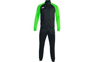 Joma Academy IV męski dres treningowy, 8XS - 3XL - kurtka z wysokim kołnierzem, zamkiem błyskawicznym i kieszeniami - spodnie z elastycznym ściągaczem, sznurkiem i prążkowanymi ściągaczami