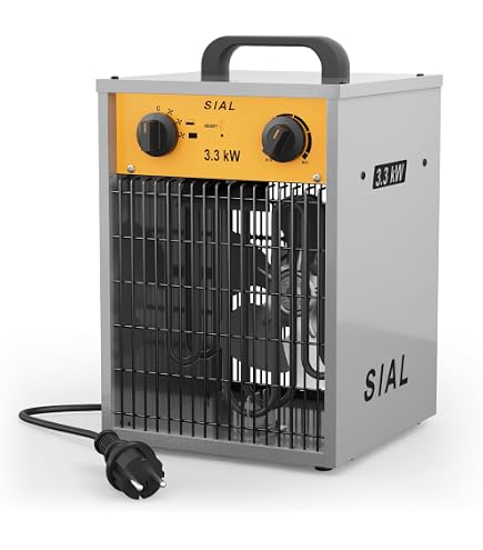Elektroheizer mobil: FRICO ELV3333 Heizlüfter Electra V 400 V, 3 kW für