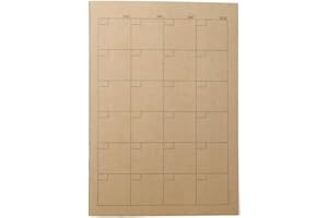 MUJI JAPAN A5 Schedule Note - For Monthly 32 sheets